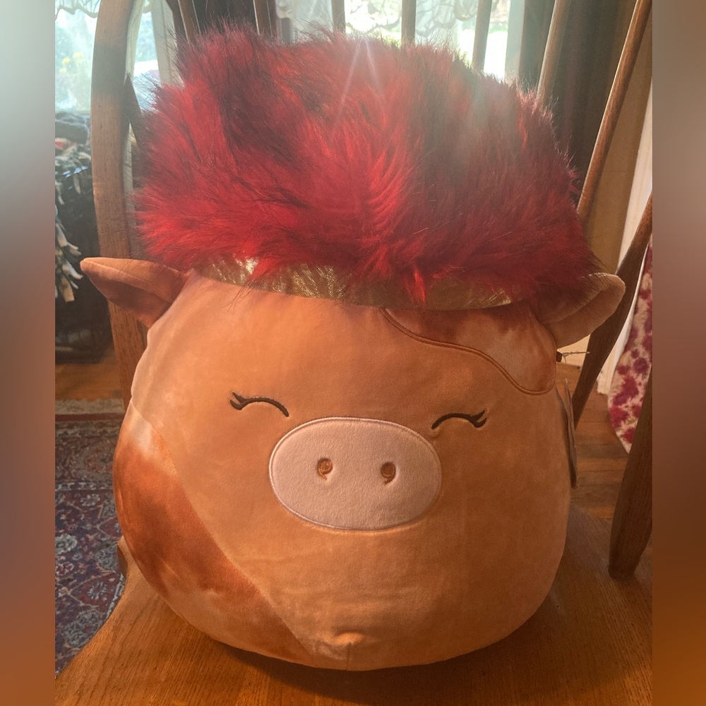 Squishmallows Squish-Doos Cow Zinabell RARE 14” NWT